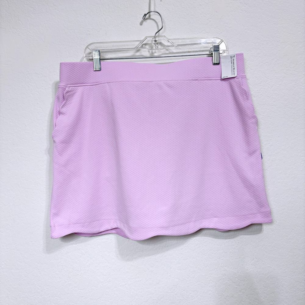 NWT Pebble Beach Barbiecore Pocket Athletic Golf Skort Pink XL